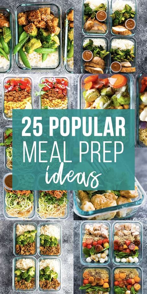 25 Most Popular Lunch Meal Prep Ideas | Sweet Peas and Saffron