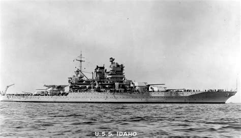 USS Idaho (BB-42) following modernization 1934 | World War Photos