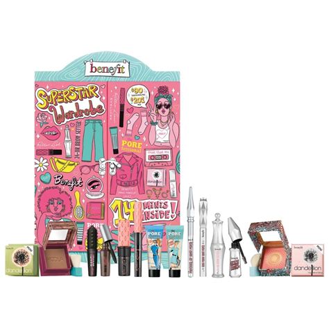 New! Benefit Cosmetics Mini Superstar Wardrobe Makeup Value Set - BeautyVelle | Makeup News