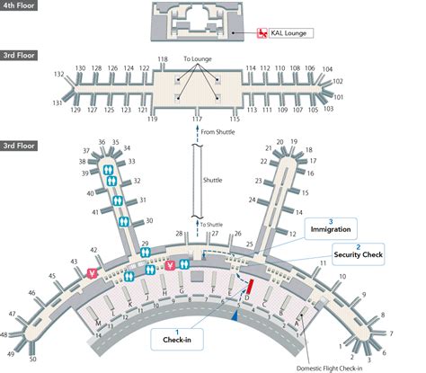 SEOUL (INCHEON) INCHEON INTERNATIONAL AIRPORT/Arrivals and departures (Airport guide)- JAL ...