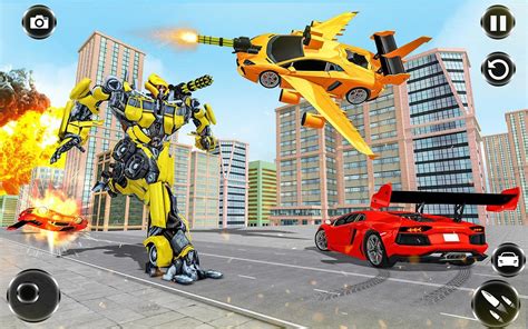 Flying Car- Super Robot Transformation Simulator for Android - APK Download