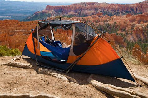 Best Of Many Worlds: A Hammock That Needs No Trees And Is A Tent Too