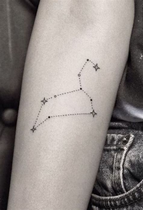 Leo Star Constellation Tattoo - 20 Constellation Tattoos