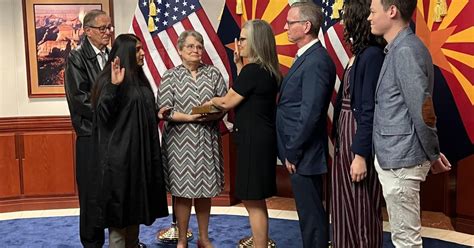 Democrat Katie Hobbs sworn in as Arizona governor - CBS News