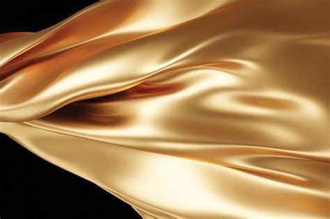 Gold fabric texture background