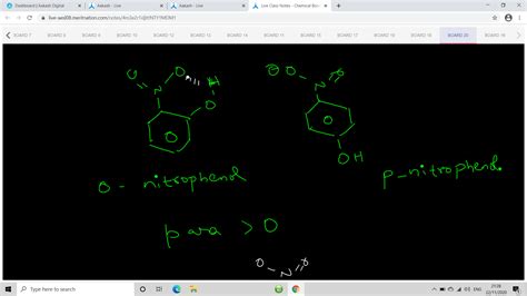 O-nitrophenol is more volatile than p- nitrophenol plz explain these statement what is mean ...