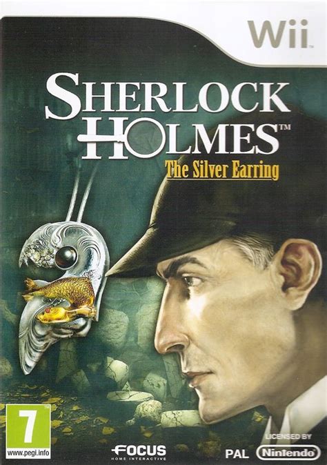 Sherlock Holmes: Secret of the Silver Earring (2011) Wii box cover art - MobyGames