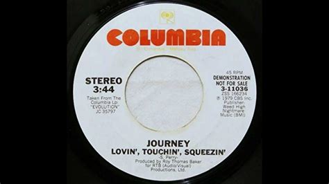 Journey - Lovin', Touchin', Squeezin' (1979) - YouTube