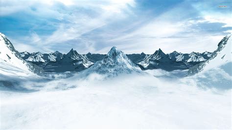 Snowy Mountain Wallpapers - Top Free Snowy Mountain Backgrounds ...