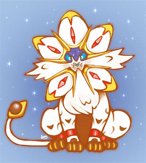 Pin on my favourite pokemon solgaleo