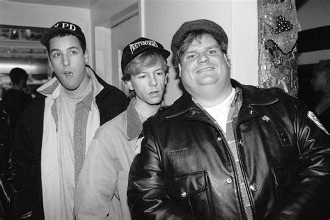 Comedian 08 | Chris farley, Chris farley funeral, Adam sandler