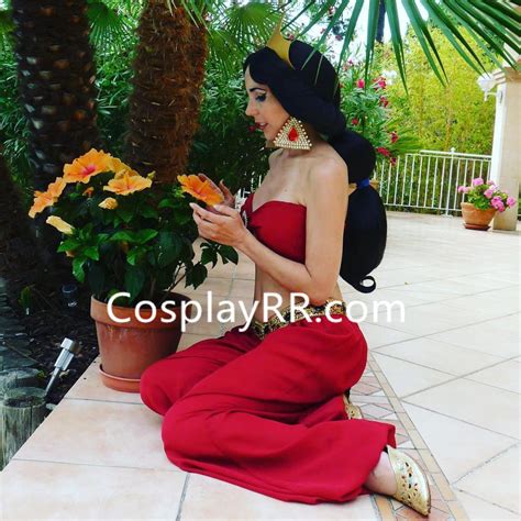 Princess Jasmine red outfit costume for adults – Cosplayrr