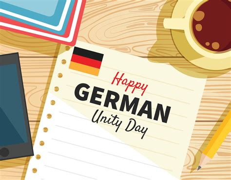 Happy German Unity Day 12154846 Vector Art at Vecteezy