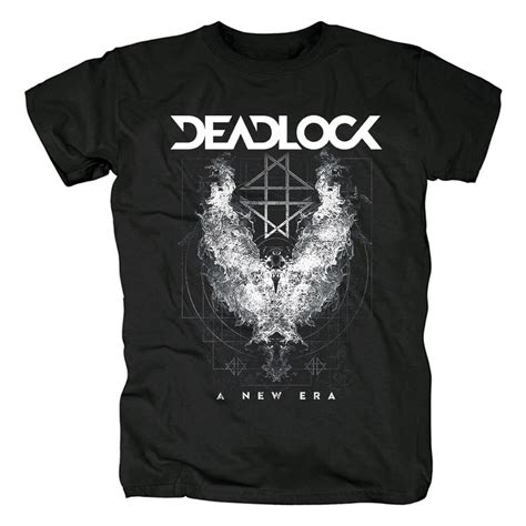 Deadlock Band The Arsonist T-Shirt Metal Tshirts | WISHINY