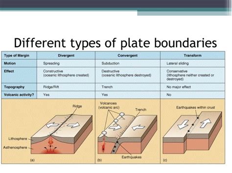 Types Of Plate Boundaries Worksheets | Plate boundaries, Plate tectonics, Boundaries worksheet