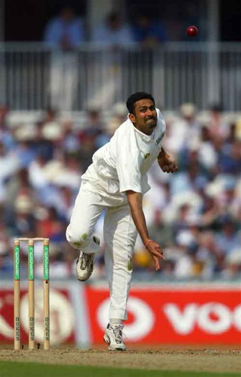 Anil Kumble of India in action | ESPNcricinfo.com