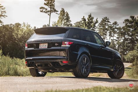 King of SUVs: Black Range Rover Sport Rocking a Set of Forged VPS ...