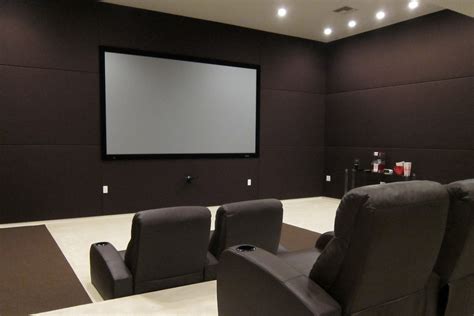 Acoustic Fabric Wall Finishing for Home Theaters | Upholstery armchair ...