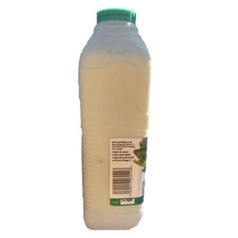 Organic Non-Homogenized Milk Semi-Skimmed - 1L | Trinity Farm