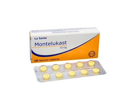 Comprar Montelukast 10 mg Con 10 Tabletas En Farmalisto Colombia.