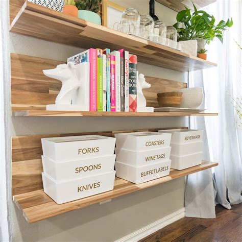 IKEA Shelf Hacks: Cheap Stylish Storage Solutions - Polished Habitat