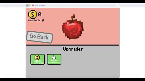 How to add 2 Upgrades in the Clicker Game in Scratch | Scratch - YouTube