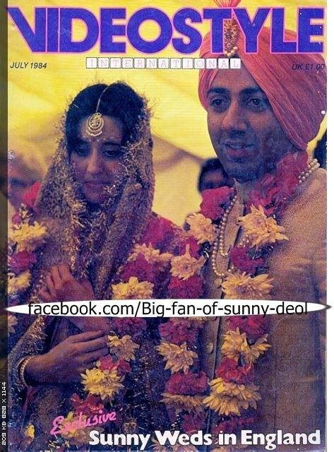 Actor Sunny Deol Wife Pooja Deol (Lynda Deol) Rare Photos