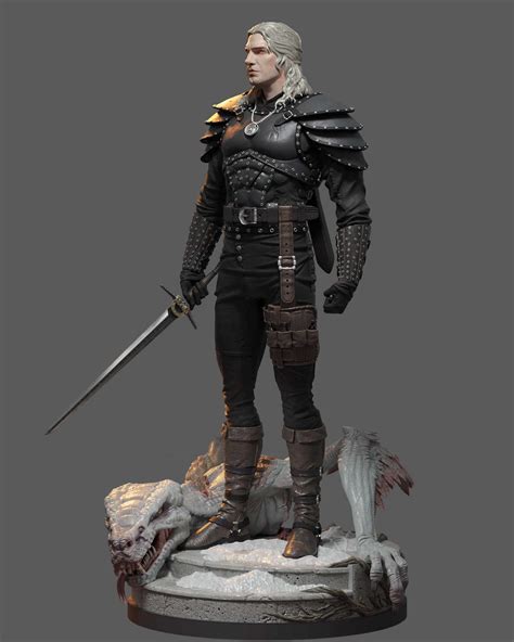 Geralt - Henry Cavill - ZBrushCentral