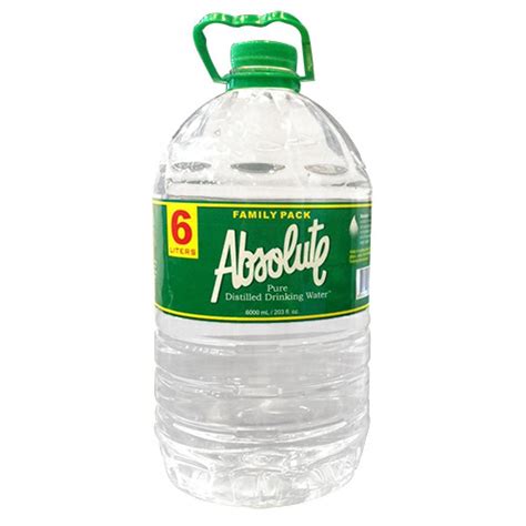 Absolute Pure Distilled Drinking Water 6L – iMart Grocer