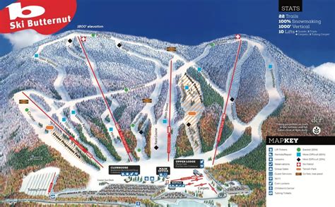 Ski Butternut Trail Map | OnTheSnow