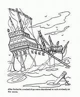 Pirate Ship Coloring Pages Sketch Page sketch template