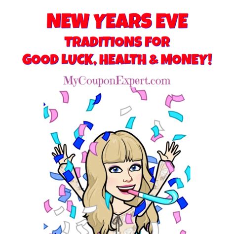 New Years Eve Traditions for GOOD LUCK, HEALTH & MONEY!!