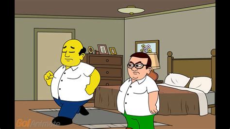 SIMPSONS VS FAMILY GUY PETER VS HOMER...PETER WIN! - YouTube