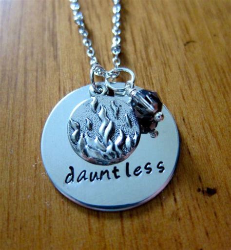 Divergent Inspired Factions Necklace. Dauntless Faction. Tris. Silver ...