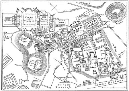 Roman Forum Map Printable