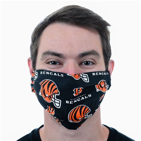 Cincinnati Bengals Mask Bengals Face Mask Adjustable Bengals | Etsy