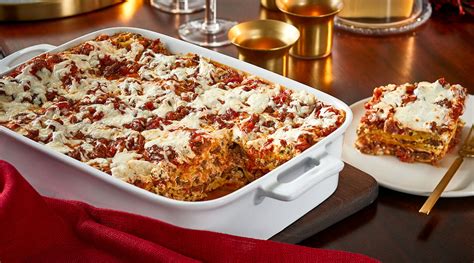 Sausage and Three-Cheese Lasagna | Wisconsin Cheese