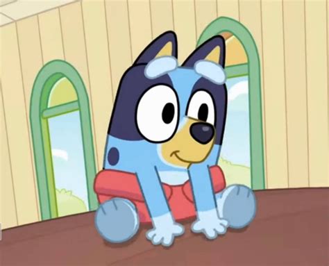 Baby Bluey Crawling by Yingcartoonman on DeviantArt Cartoon N, Cartoon ...