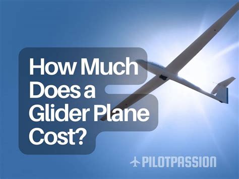 How Much Does a Glider Plane Cost? (2024 Prices)