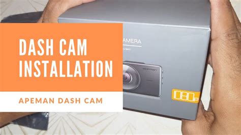 APEMAN C450 Dash Cam Installation & Review - YouTube