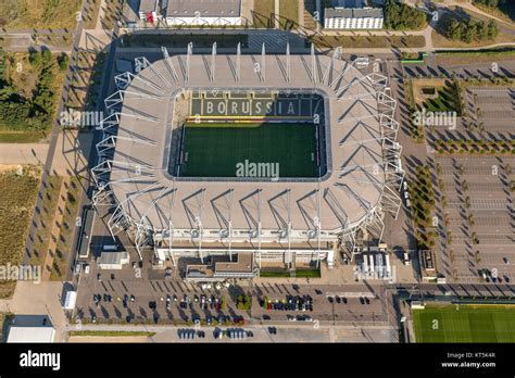 Borussia-Park, the stadium of Borussia Mönchengladbach, Bundesliga ...