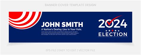 banner election template design cover social media 33643654 Vector Art ...