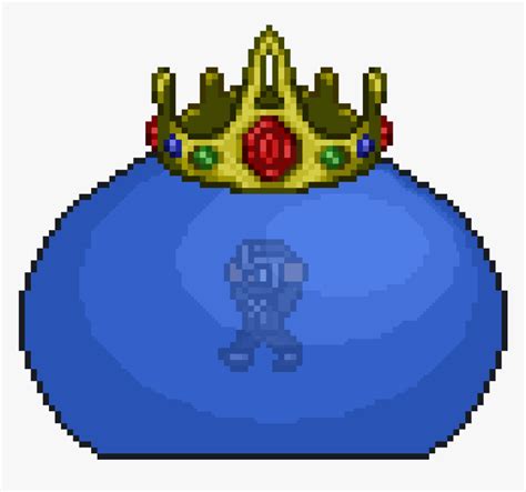 Terraria Slime King Transparent Background Clipart - Terraria King ...