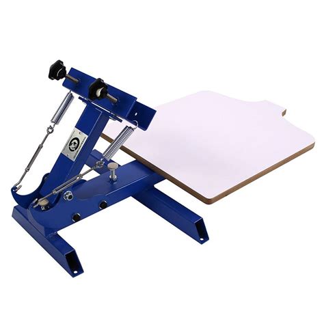 Simple Single 1 Color 1 Station Silk Screen Printing Machine for T-shirt