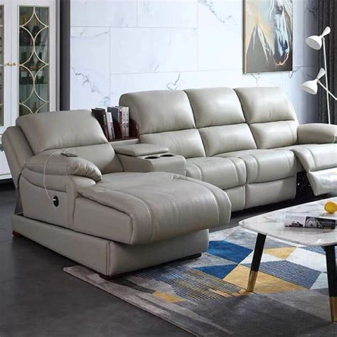 Recliner Sofa With Chaise Lounge | Baci Living Room