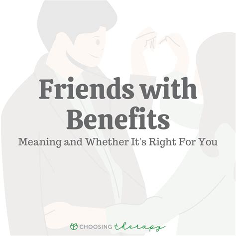 What Does Friends With Benefits Mean?