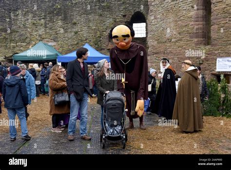 Ludlow, Shropshire, UK. 23rd November 2019. Ludlow Medieval Christmas Fayre 23rd November 2019 ...