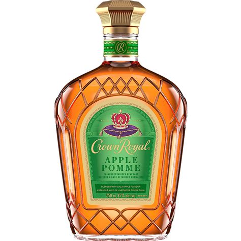 CROWN ROYAL - APPLE Canadian Whisky / Whiskey