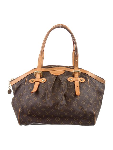 Louis Vuitton Monogram Tivoli GM - Brown Handle Bags, Handbags ...