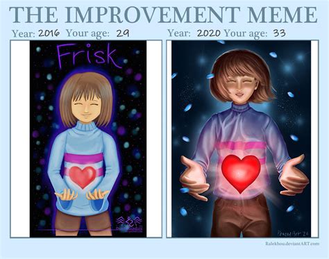 Frisk-Undertale Improvement Meme on Behance